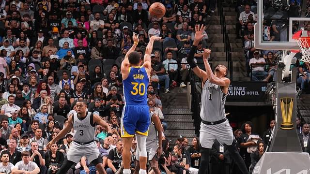 Reggie Miller Marvels at Steph Curry Draining Jumpers Over 7-Foot-5 Wembanyama