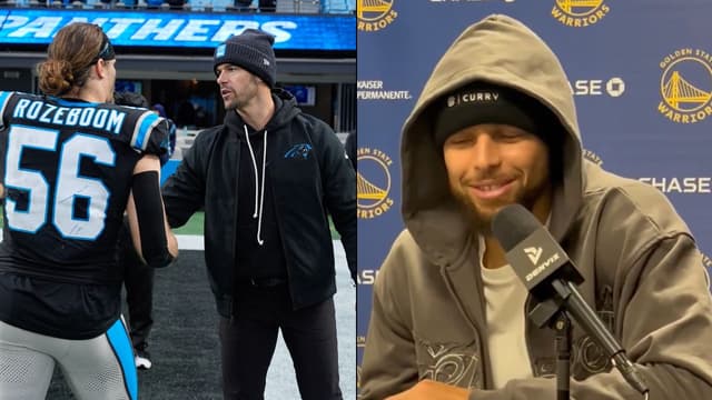 Superfan Steph Curry Calls Panthers’ Playoff Push ‘Meaningful’ Before Bucs Game
