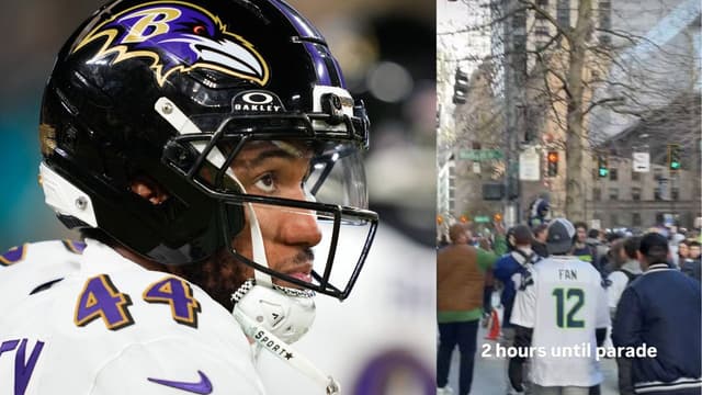 Fans Want Ravens to Cut Marlon Humphrey for Attending Seahawks’ Super Bowl Parade