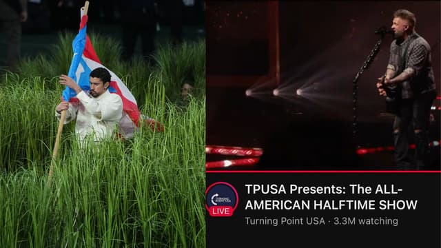 Turning Point USA’s Halftime Show Draws 3 Million Views Amid Boycott Bad Bunny Campaign
