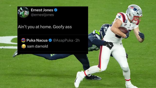 “Ain’t You at Home”: Ernest Jones Responds to Puka Nacua’s Tweet on Sam Darnold