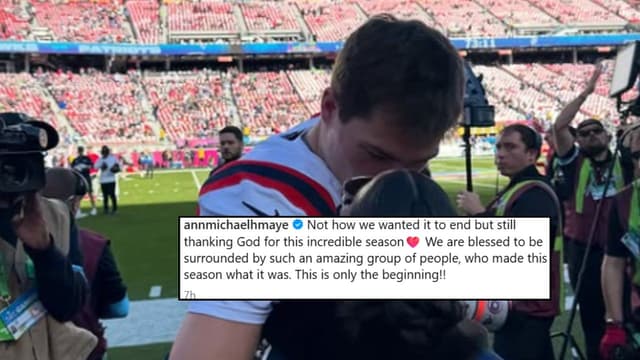 Ann Michael Maye Sends Message to Patriots Fans After Drake Maye’s Super Bowl Loss