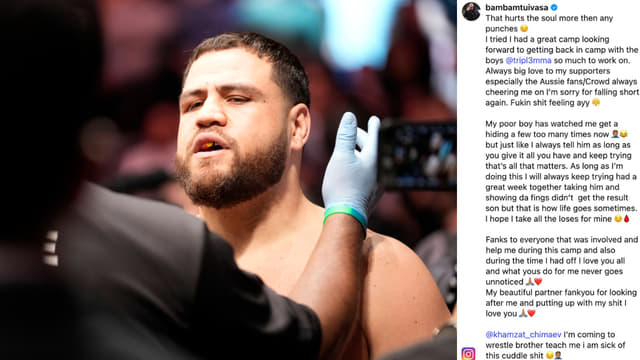 Tai Tuivasa Looks To Khamzat Chimaev For Career Revival Following 6th Straight Los