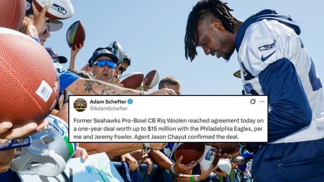 Seahawks Lose 4th Super Bowl Champion as Tariq Woolen Joins Eagles