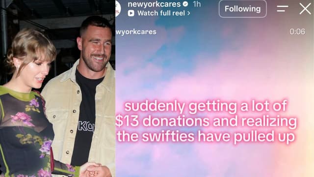 Swifties Celebrate Travis Kelce-Taylor Swift Wedding With $13 Donations