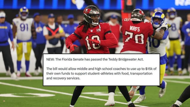 Florida Senate Passes Teddy Bridgewater Act