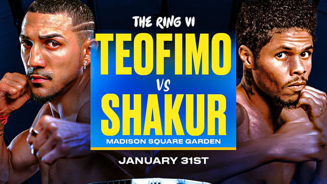 Teofimo Lopez vs. Shakur Stevenson Official for Jan. 31 at Madison Square Garden