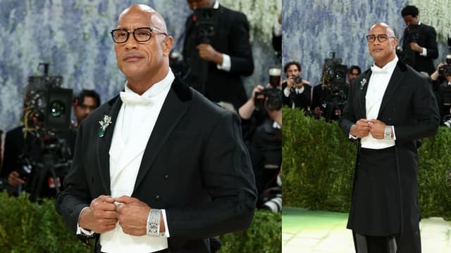 Dwayne Johnson Stuns Met Gala With $3.3 Million Diamond Watch
