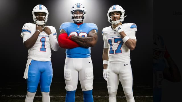 Tennessee Titans Unveil New Uniforms, Logo for Next Season