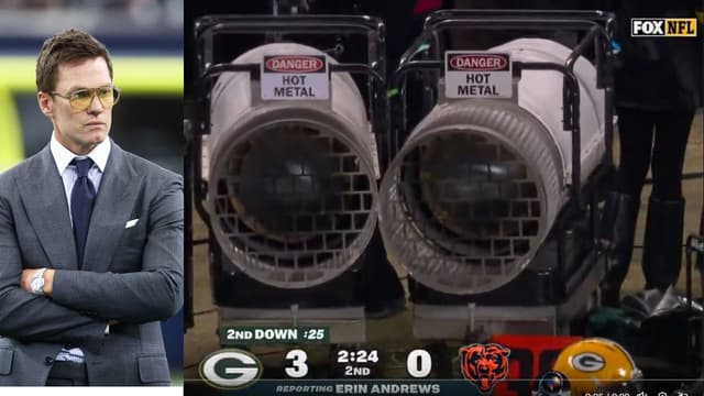 Broadcaster Tom Brady Blames Bears After Sideline Heater Controversy Against Packers