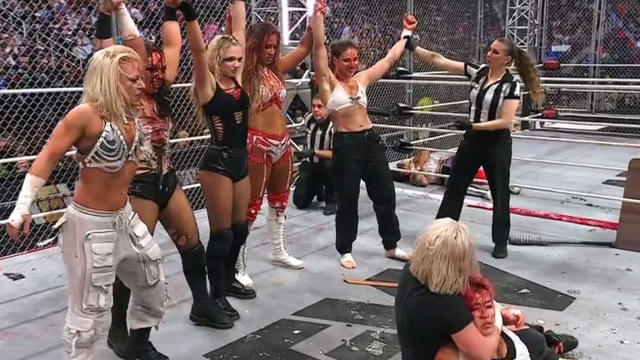 Toni Storm Sacrifices Victory to Save Partner in Brutal, Chaotic Blood & Guts War