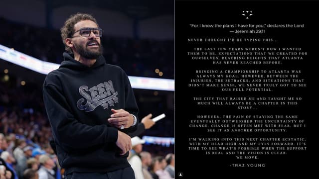 Trae Young Breaks Silence With “Another Opportunity” Message After Hawks Trade