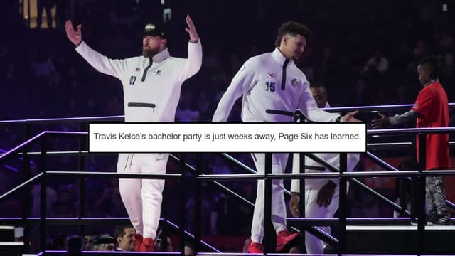 Patrick Mahomes, Jason Kelce to Join Travis Kelce’s Bahamas Bachelor Party in May