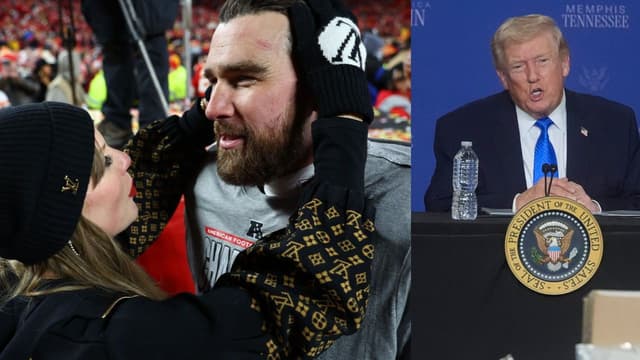 Report: Donald Trump Upset Over Travis Kelce and Taylor Swift’s Wedding Date