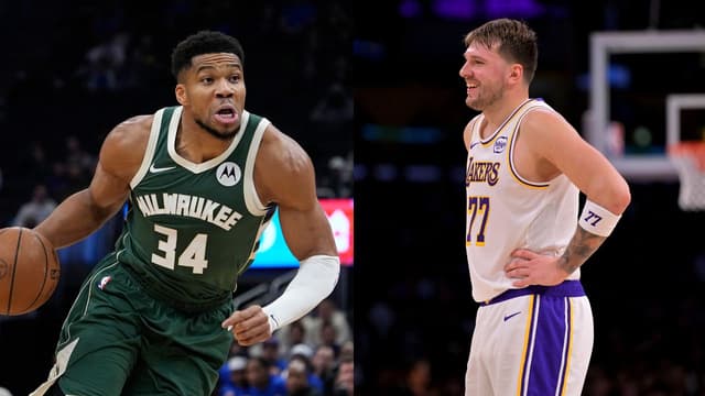 Luka Doncic and Giannis Antetokounmpo Lead First 2025–26 NBA All-Star Fan Voting Returns