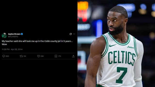 Jaylen Brown Explains Viral 2014 Tweet: Teacher Said "See You in Jail"