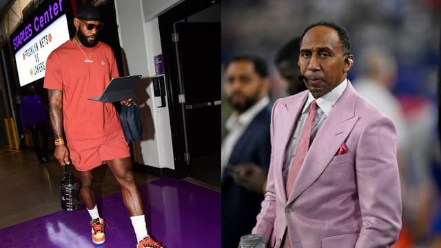 Stephen A. Smith Claims He is Better Dressed Than LeBron James: "Y'all Shopping at Target"