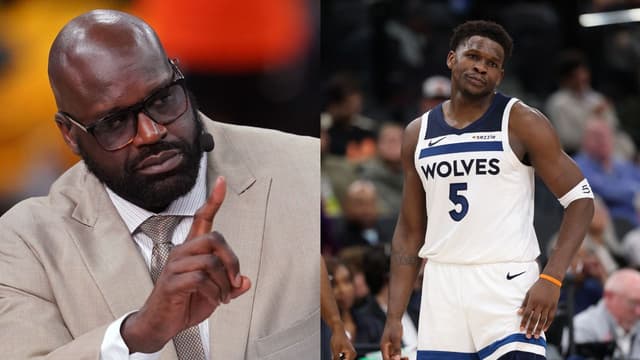 Shaq Puts Anthony Edwards in Kobe Bryant Territory After His Statement on Coach Finch