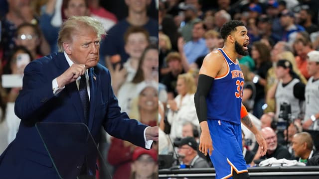 Karl-Anthony Towns Ignores Donald Trump Question and Sends a Message to New York