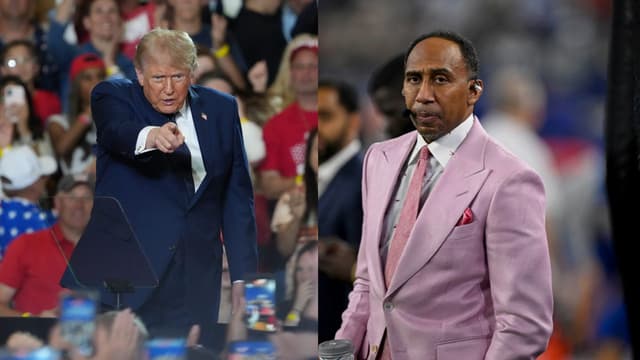 Donald Trump Calls Stephen A Smith "Dumb as a Rock" and "Arrogant Fool"