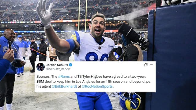 Boost for Matthew Stafford as Rams Sign Smart $8 Million Deal With Tyler Higbee