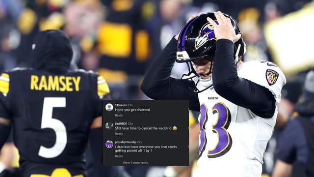 “Hope You Get Divorced”: Ravens Fans Slam Tyler Loop as Missed FG Costs Playoffs