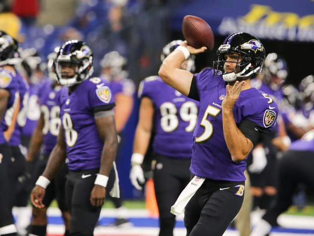 Lamar Jackson Revisits His Time With Joe Flacco
