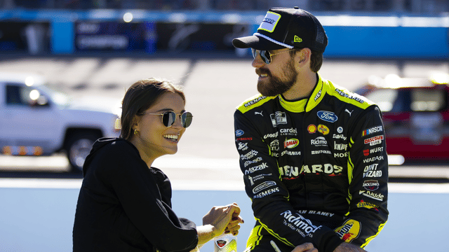 Ryan Blaney Caught Off Guard by Wife Gianna’s Craving
