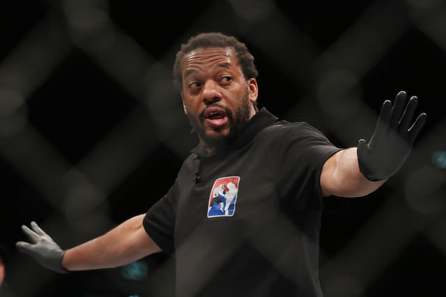 Herb Dean Explains Stand-Ups in Khamzat Chimaev’s UFC 319 Title Win