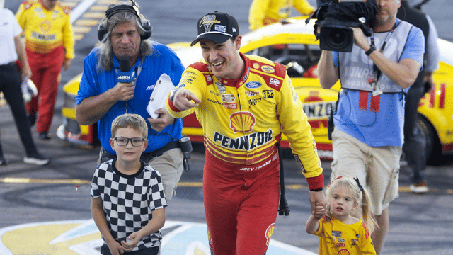 Joey Logano Urges Young Racers to Keep Joy First, Pressure Last
