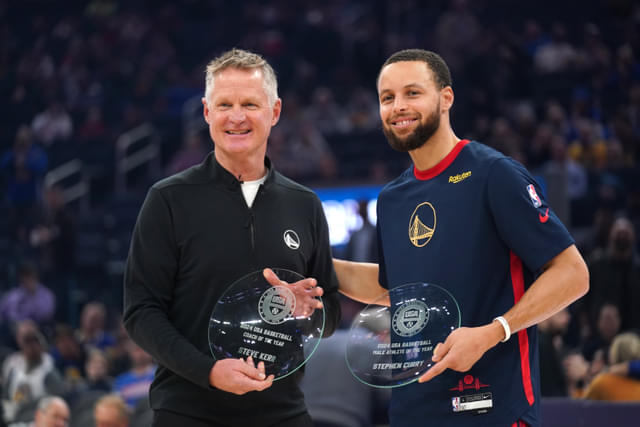 Steve Kerr Says He Still Coaches Stephen Curry ‘Really, Really Hard’