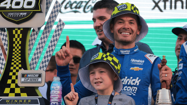 Kyle Larson Uses ‘Tough Love’ to Push Son Owen on Track
