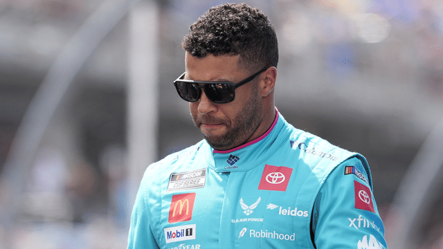 Bubba Wallace Reflects on Kansas Clash With Denny Hamlin