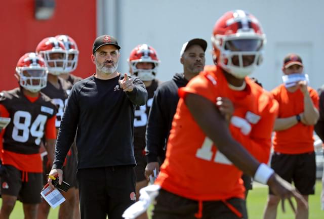 Kevin Stefanski Non-Committal on Shedeur Sanders vs. Bailey Zappe for QB2