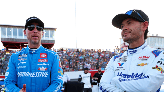 Denny Hamlin’s Clutch Precision Keeps His Rivalry With Larson One-Sided