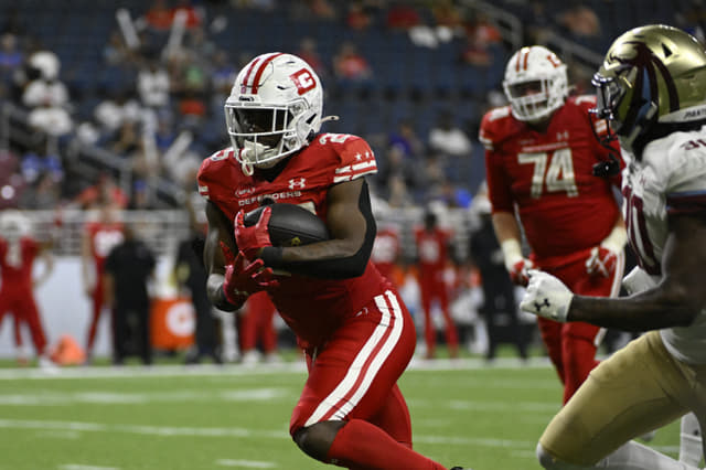Former Colt Deon Jackson Ties UFL Record With Three Rushing TDs