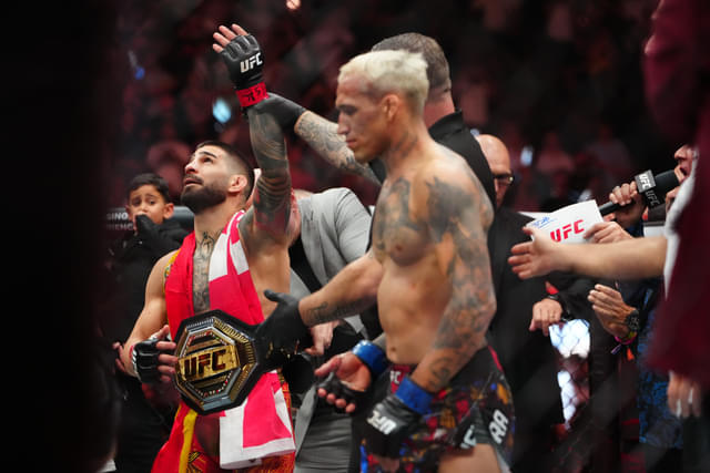 Flyweight champ Alexandre Pantoja Urges Charles Oliveira to Move Up to Welterweight