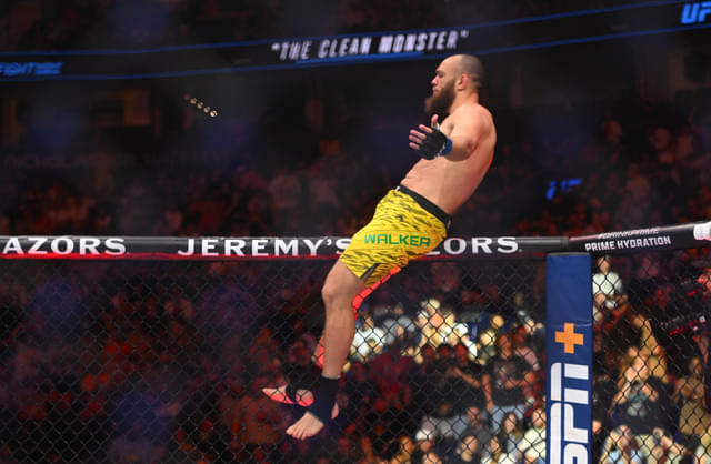 Valter Walker Enters UFC Heavyweight Rankings After Fourth Straight Wins