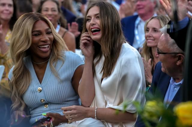 Maria Sharapova Explains Why Serena Williams Hall Of Fame Moment Felt ‘Thrilling’