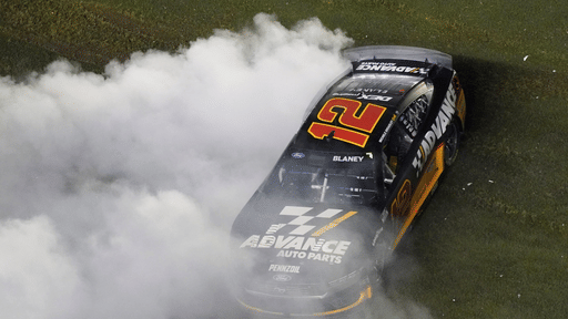 Ryan Blaney Says Daytona Win Deserved a Burnout