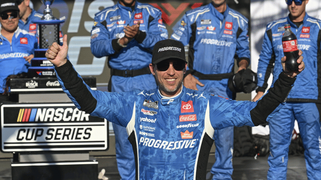 Denny Hamlin’s Late NASCAR Surge Dwarfs Jeff Gordon and Kevin Harvick