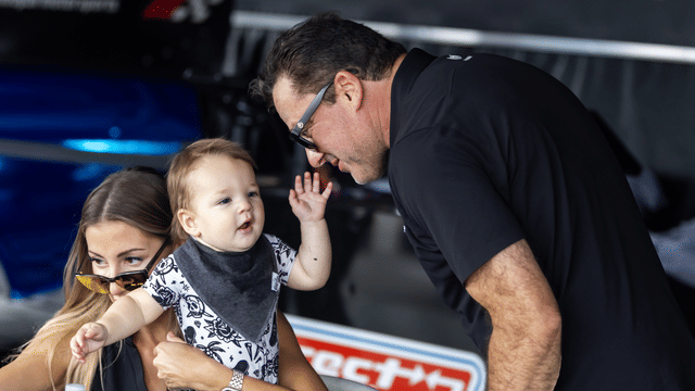 Tony Stewart Opens Up on Embracing Life as a New Dad