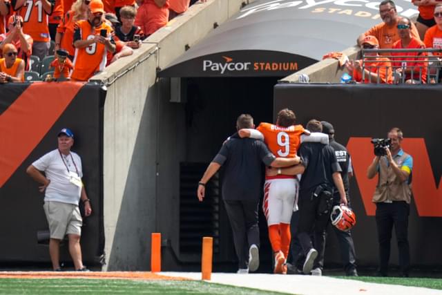 Cincinnati Bengals Bag Unwanted Team Record Amid Joe Burrow’s Injury