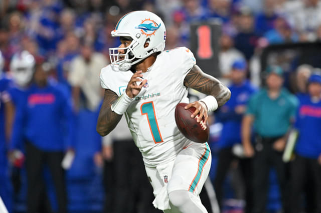 Tua Tagovailoa’s 1-8 Record Resurfaces After Costly Drop Against Buffalo Bills