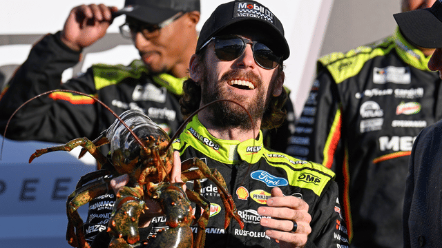 Ryan Blaney Says He Waited 30 Years to Hold Loudon Lobster
