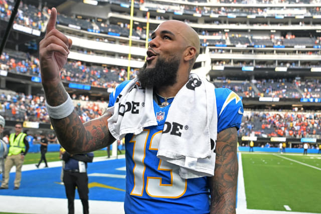 Keenan Allen 7 Catches Away from Breaking Marvin Harrison’s Record 