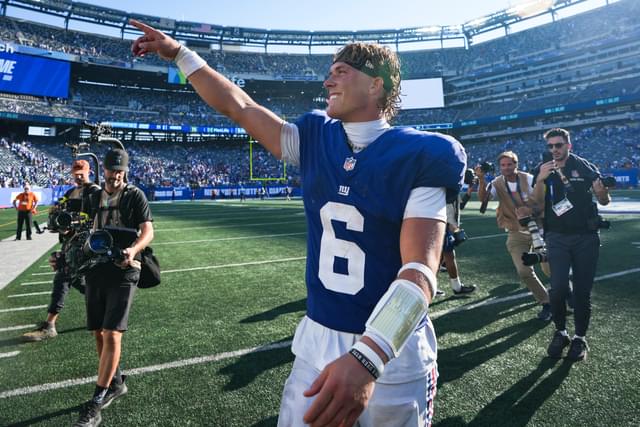 Jaxson Dart Gives a Shoutout to Russell Wilson After Shocking the Chargers