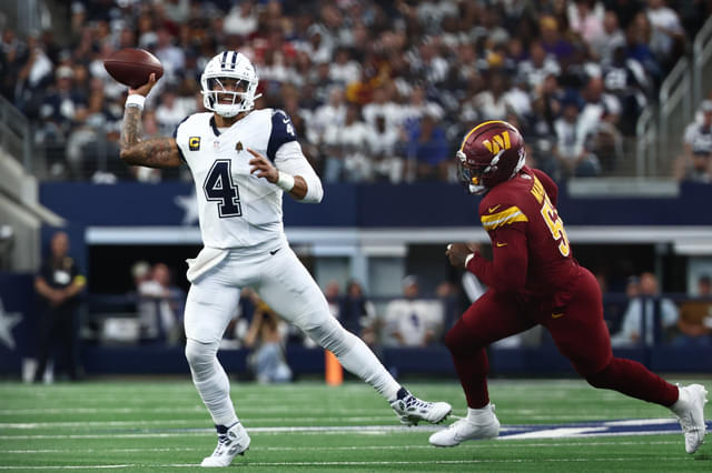 Dak Prescott Becomes No.1 QB in Passing Yards as Cowboys Beat Commanders