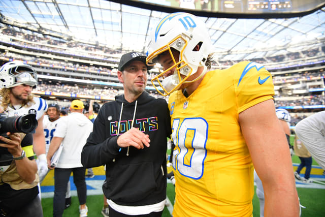 Justin Herbert vs. Carson Wentz QB Battle Heats Up Thanks to One Stat