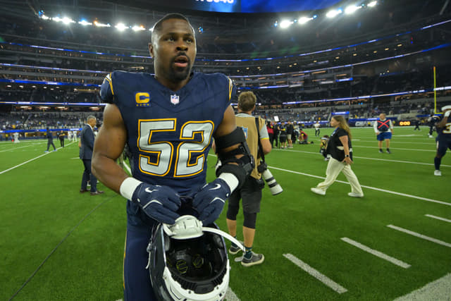 Nine-Time Pro Bowler Khalil Mack Strikes Deal With Chargers